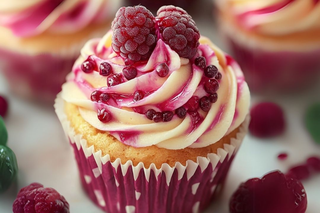 Raspberry Swirl Cupcakes are a delightful twist on classic vanilla cupcakes, featuring a sweet and tangy raspberry swirl baked right into each fluffy treat. Perfect for celebrations, afternoon tea, or just because, these cupcakes are sure to brighten your day!