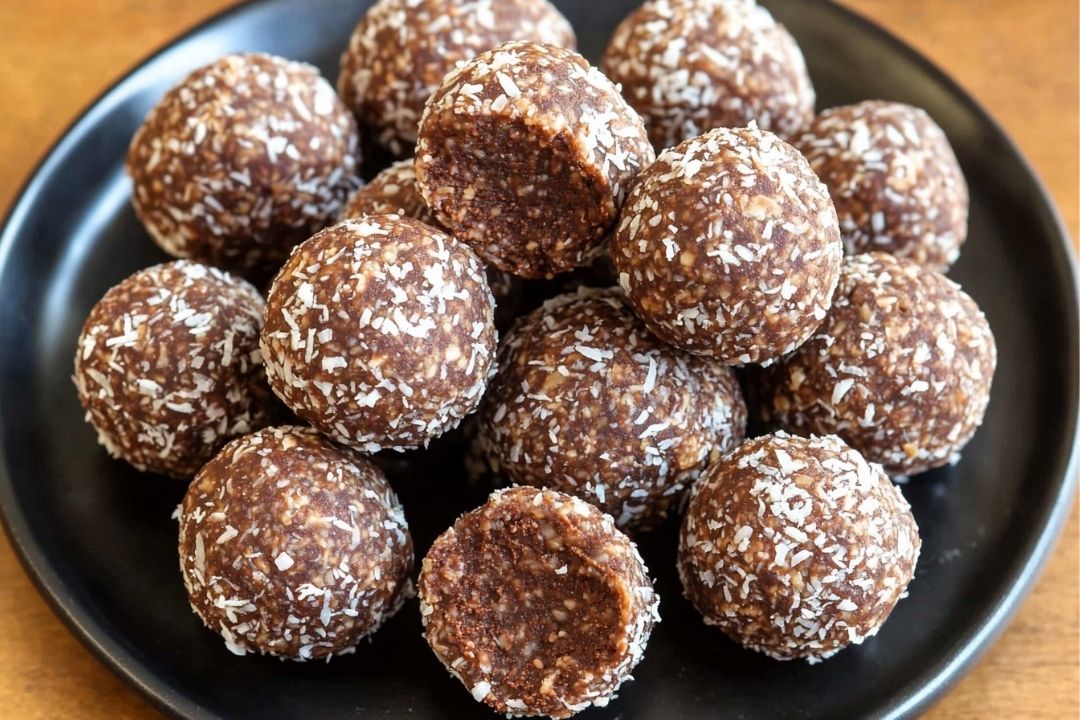 No-Bake Coconut Energy Balls