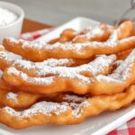 Crispy Funnel Cake Sticks