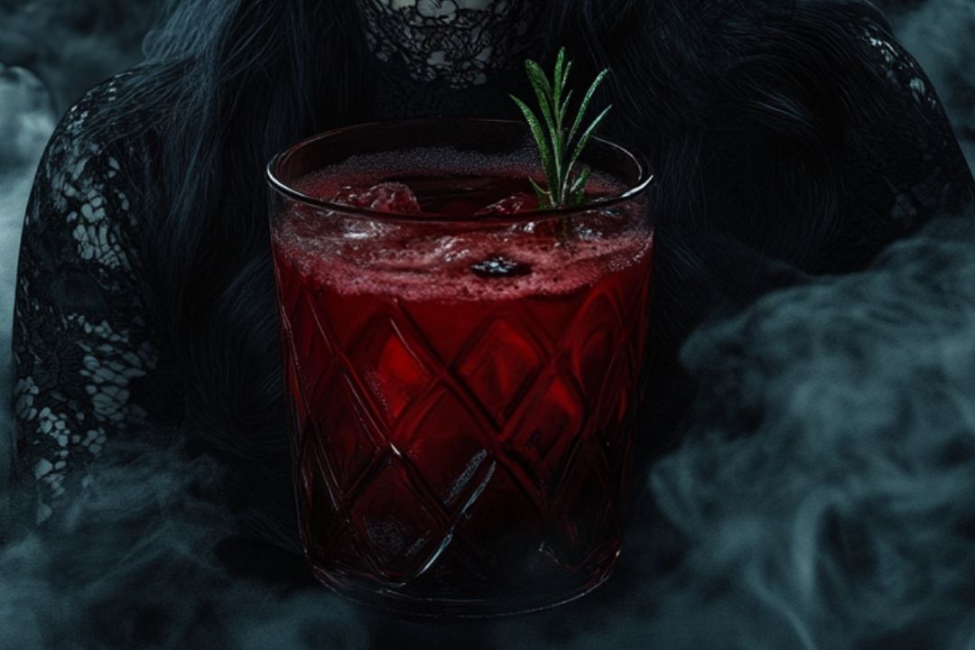 Vampire’s Velvet Cocktail