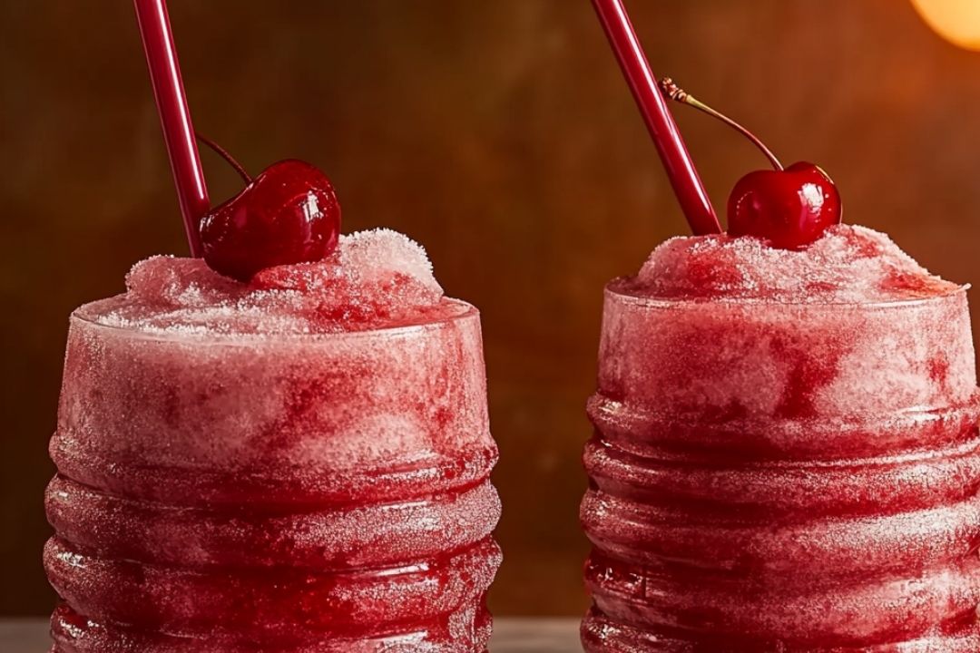 Frozen Cherry Coke Slushies