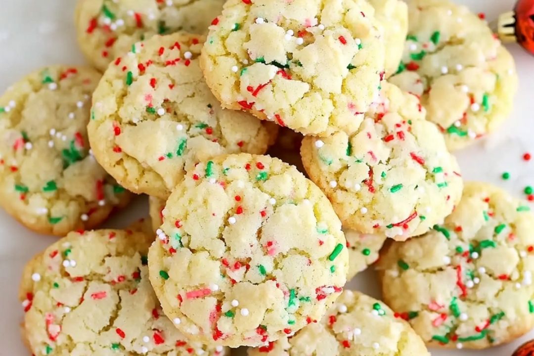 Christmas Gooey Butter Cookies