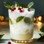 This White Christmas Mojito is the perfect blend of tropical flavors and winter charm. It’s creamy, refreshing, and loaded with holiday cheer, thanks to its snowy white appearance and festive garnishes. If you're dreaming of a white Christmas, this drink will transport you to a cozy holiday party in no time.