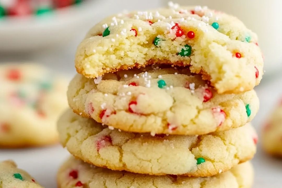 Christmas Gooey Butter Cookies