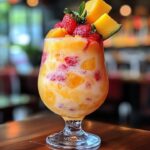 Mango Strawberry Piña Colada