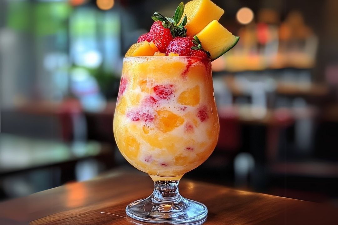 Mango Strawberry Piña Colada