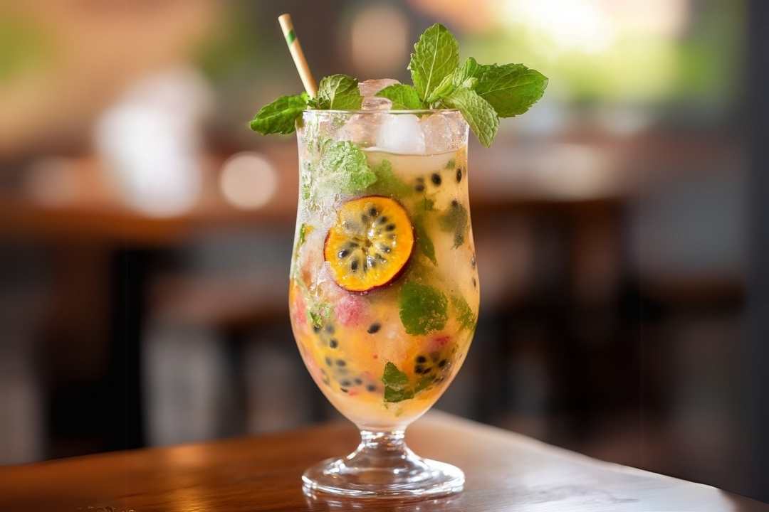 Mango Passion Fruit Mocktail