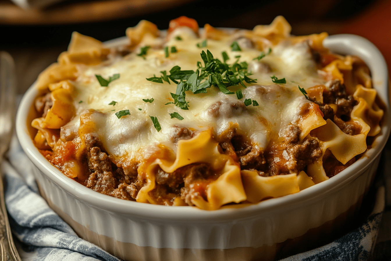 Beef Lombardi Casserole