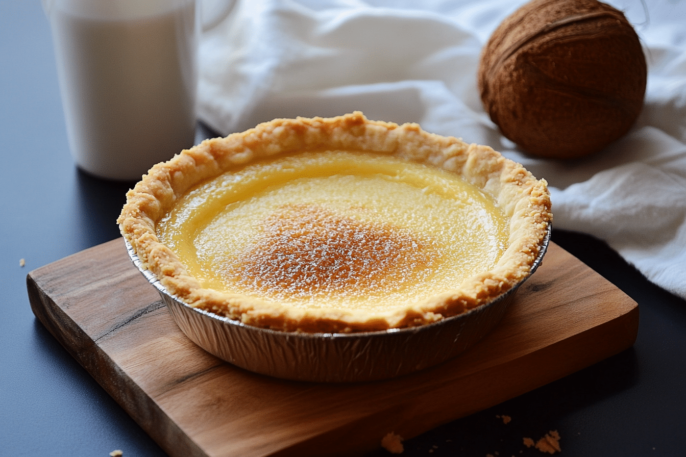 Coconut Custard Pie