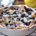 Blueberry Cottage Cheese Breakfast Bake