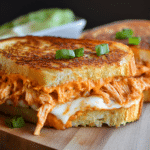Buffalo Chicken Grilled Cheese