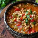 Cabbage Fiesta Soup