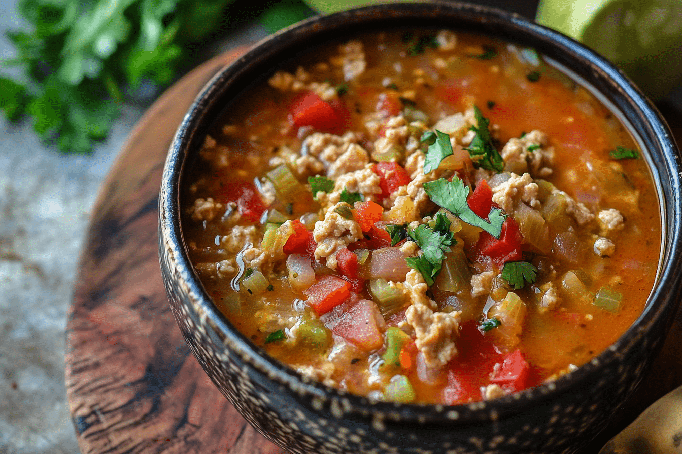 Cabbage Fiesta Soup