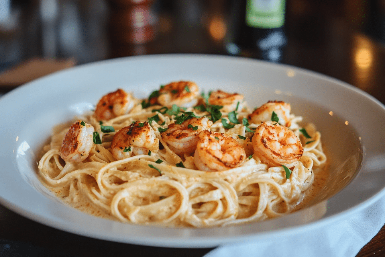 Cajun Shrimp Fettuccine