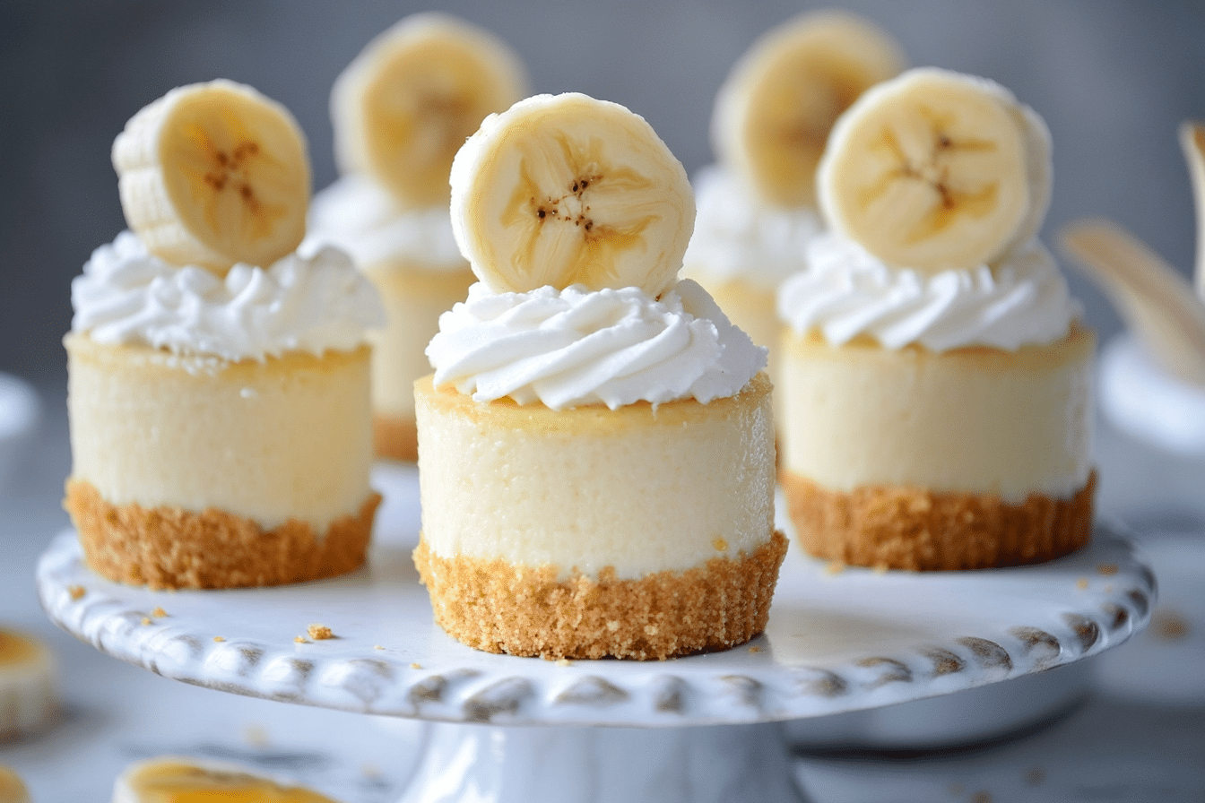 Banana Pudding Cheesecake Bites