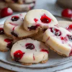 Cherry Shortbread Cookies