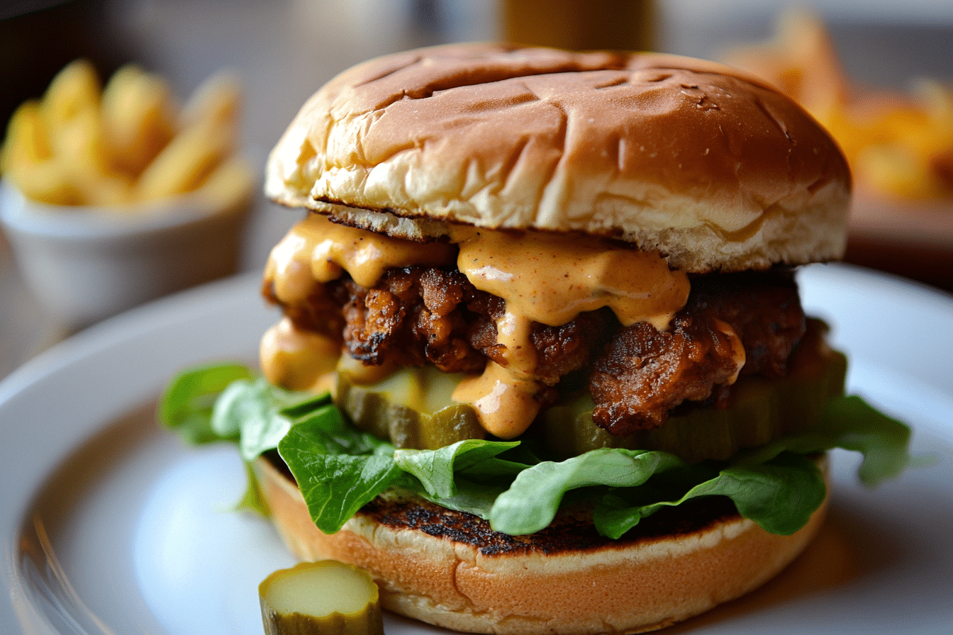 Chipotle Turkey Smash Burger