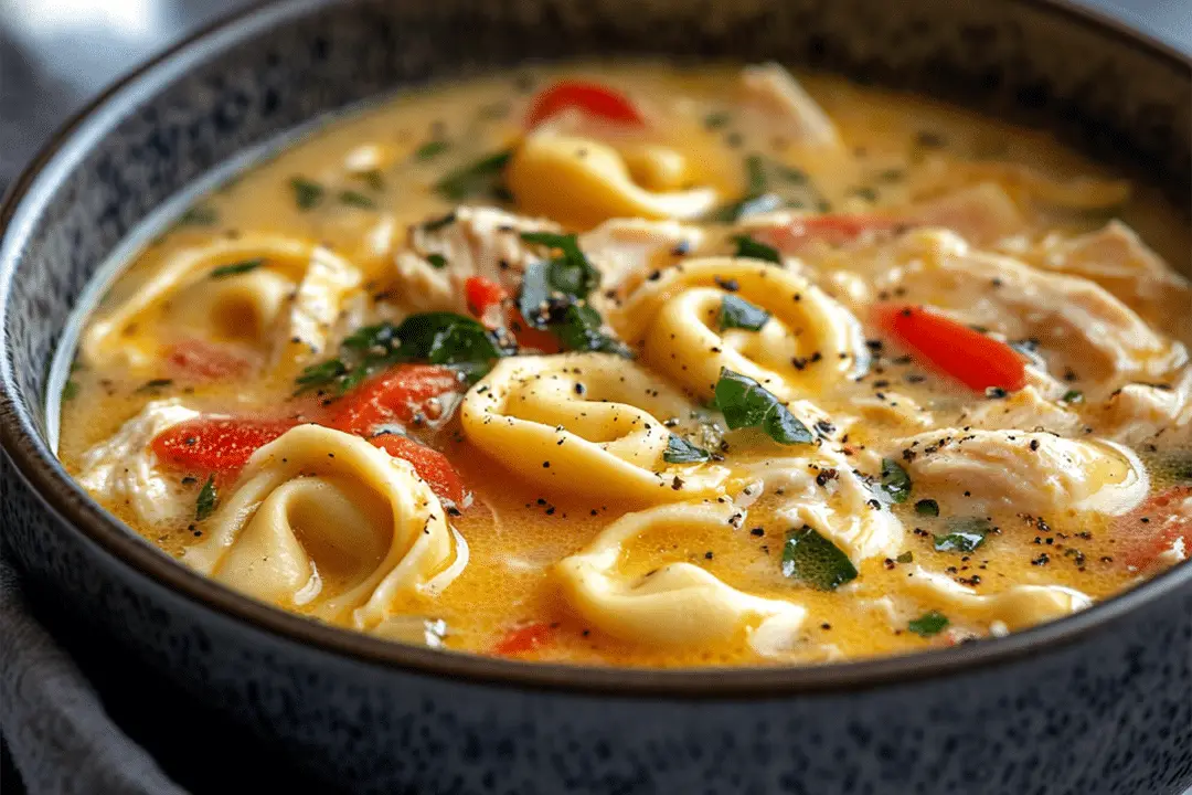 Chicken Tortellini Soup