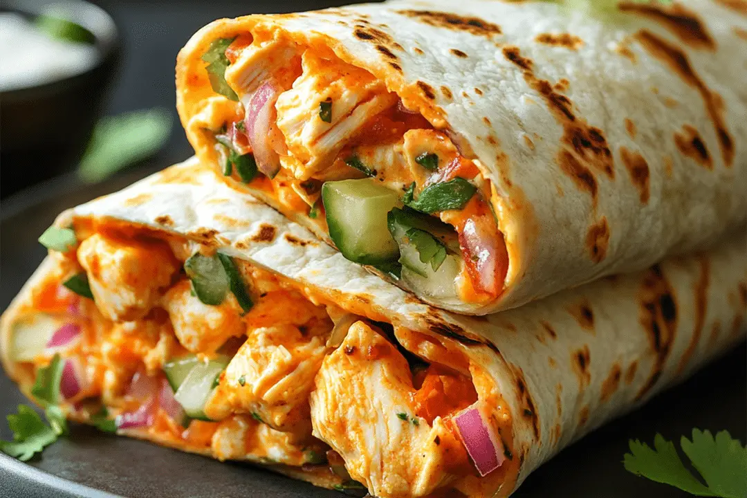 Buffalo Chicken Wraps