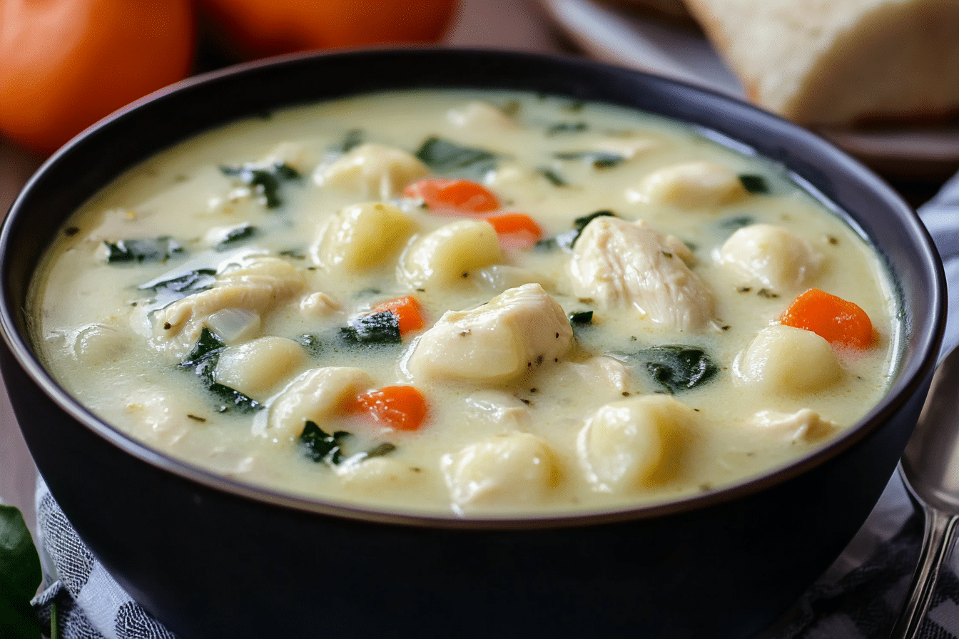 Olive Garden Chicken Gnocchi Soup