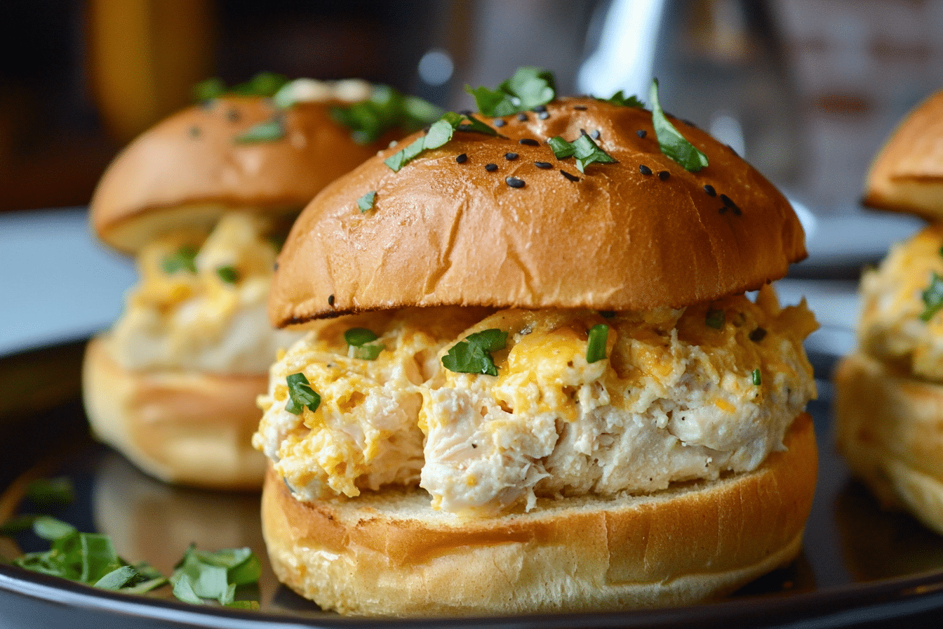 Crack Chicken Sliders
