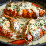 Creamy Garlic Butter Lobster Tails
