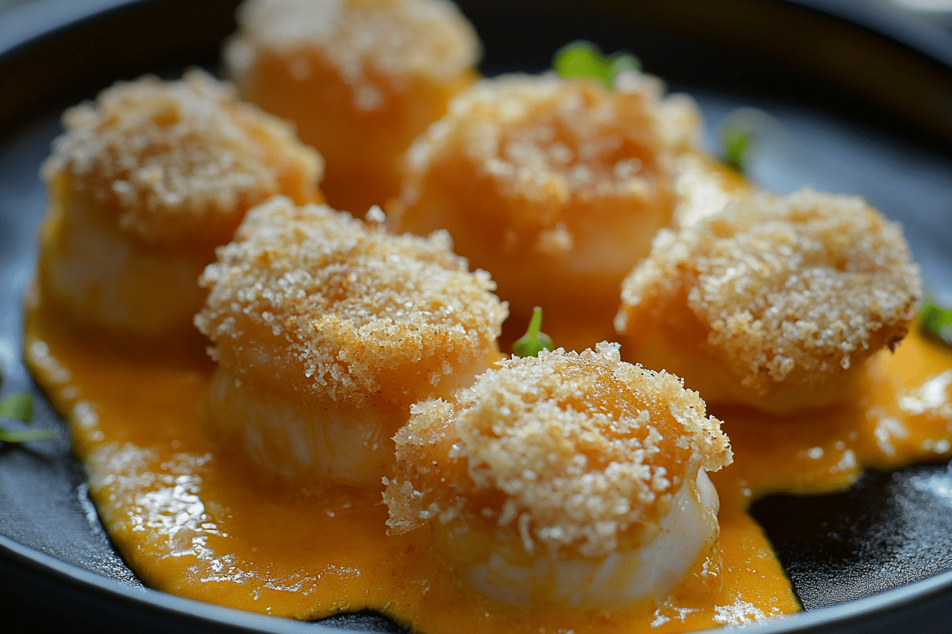 Crispy Baked Scallops