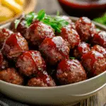 Slow Cooker Cranberry Meatballs