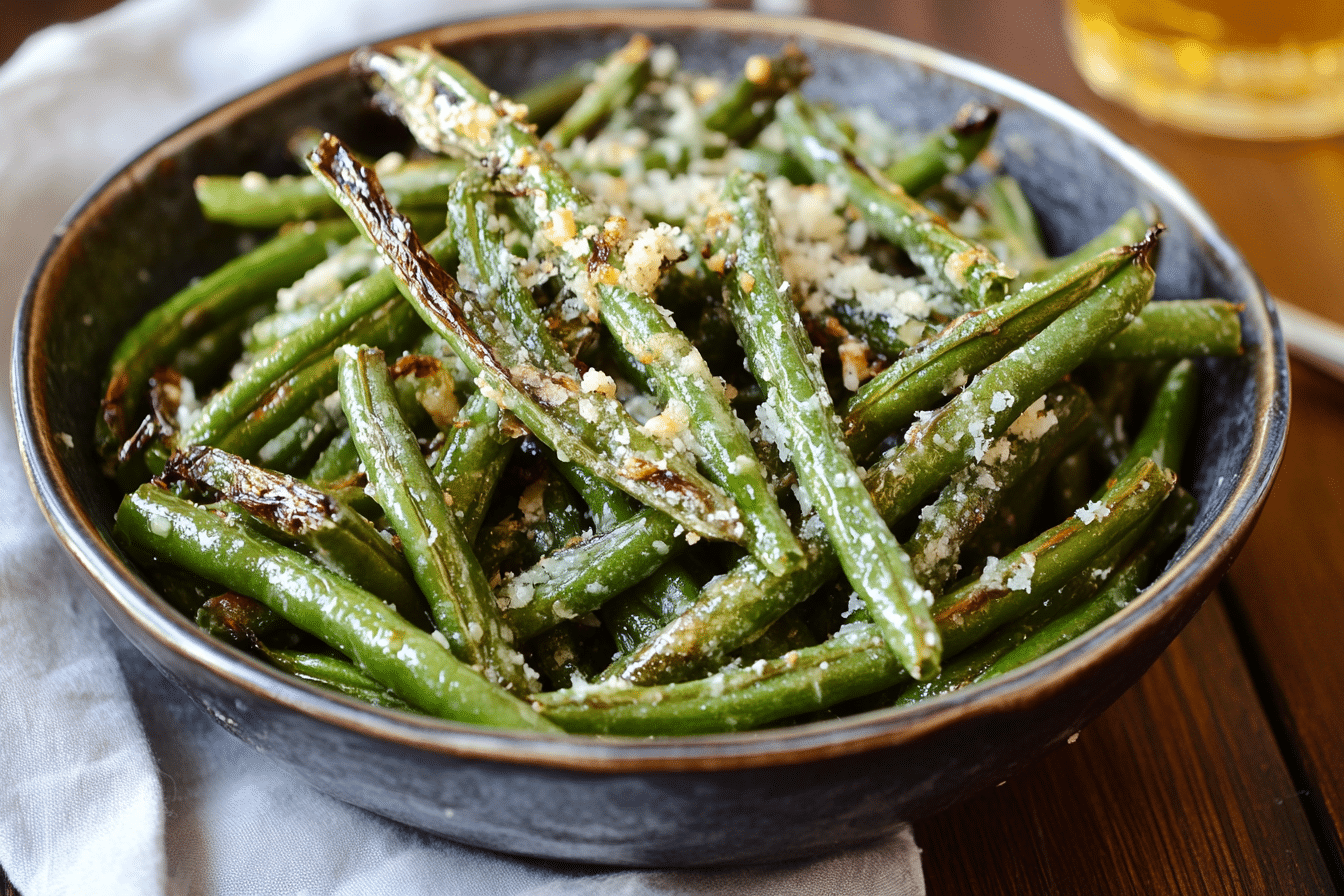 Garlic Parmesan Green Beans