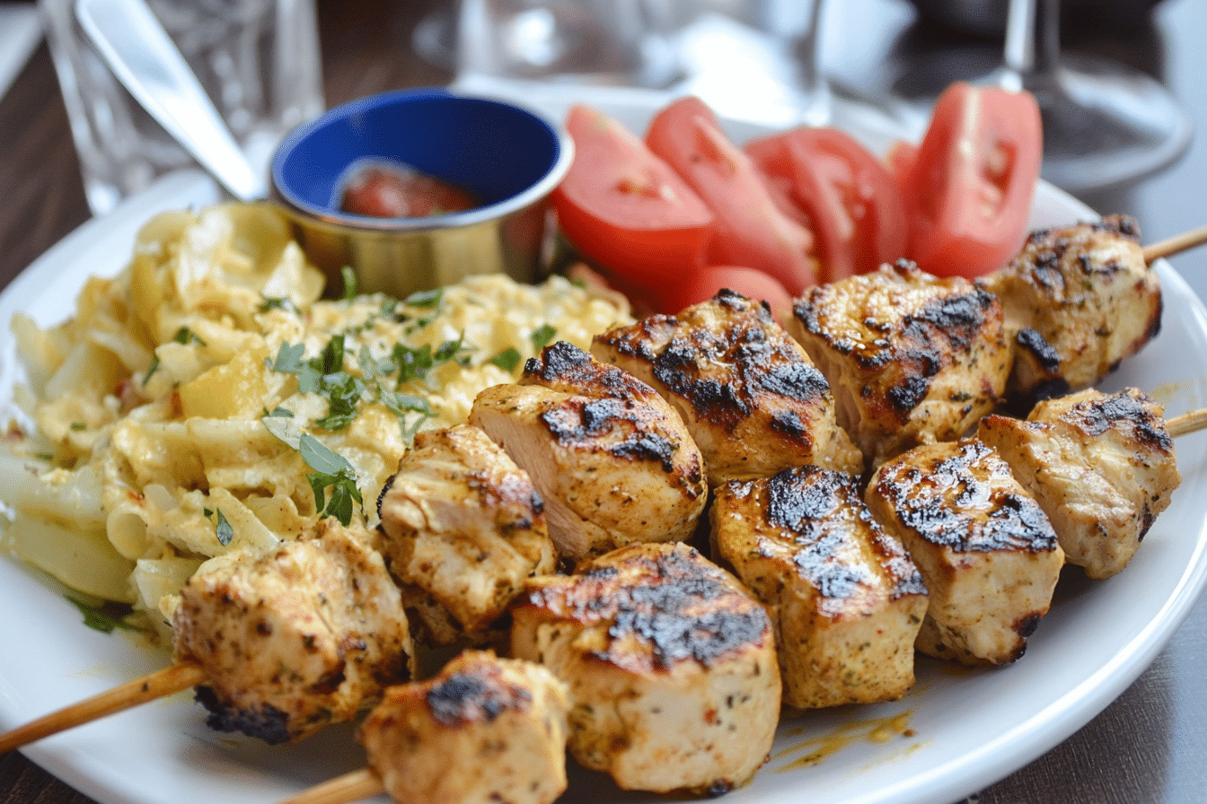 Greek Chicken Souvlaki