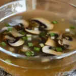 Clear Mushroom Soup