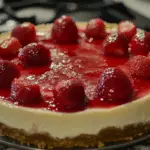 Homemade Strawberry Cheesecake