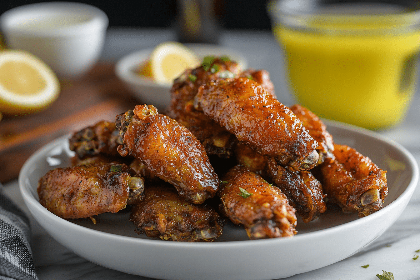 Honey Lemon Pepper Wings