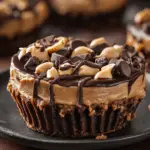 Mini Chocolate Peanut Butter Pies