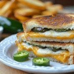 Jalapeno Popper Grilled Cheese