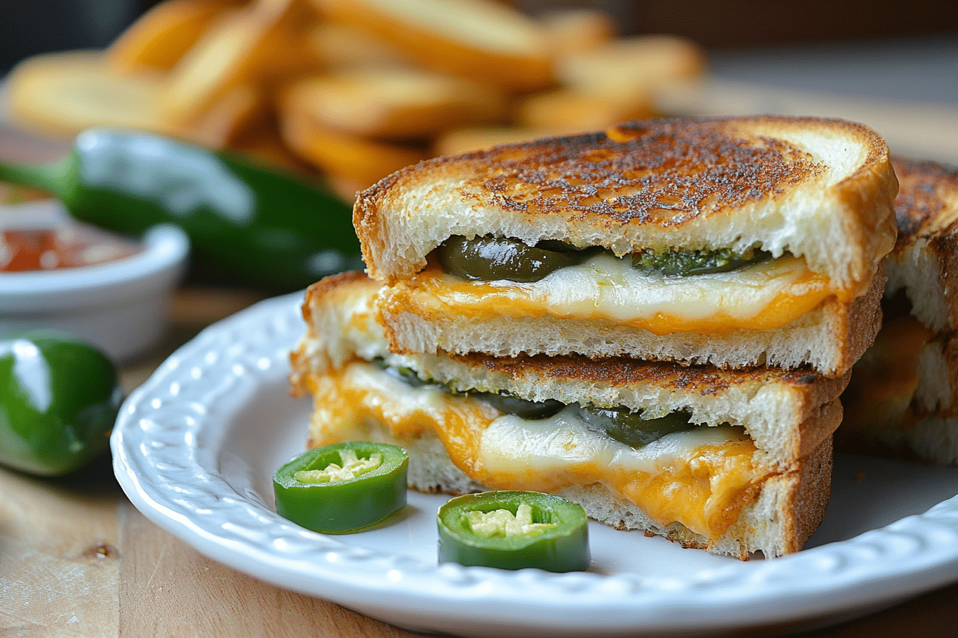 Jalapeno Popper Grilled Cheese
