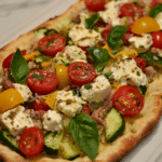 Mediterranean Veggie Flatbread