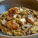 Marsala Chicken Orzo