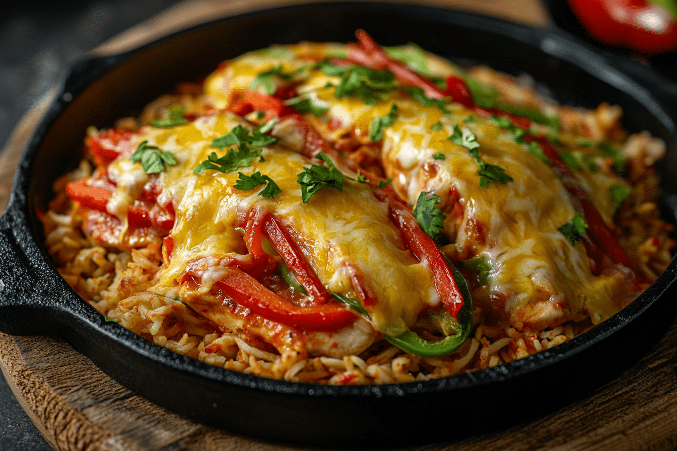 Cheesy Fajita Chicken