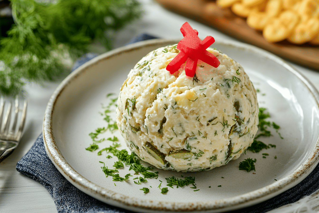 Dill Pickle Cheese Ball