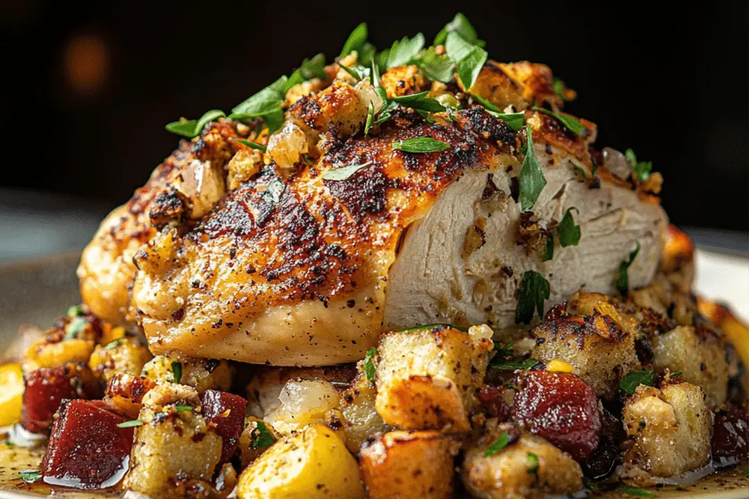 Crockpot Chicken & Stuffing