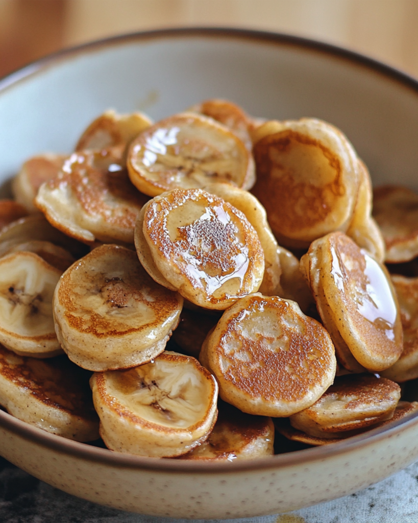 Mini Banana Pancakes