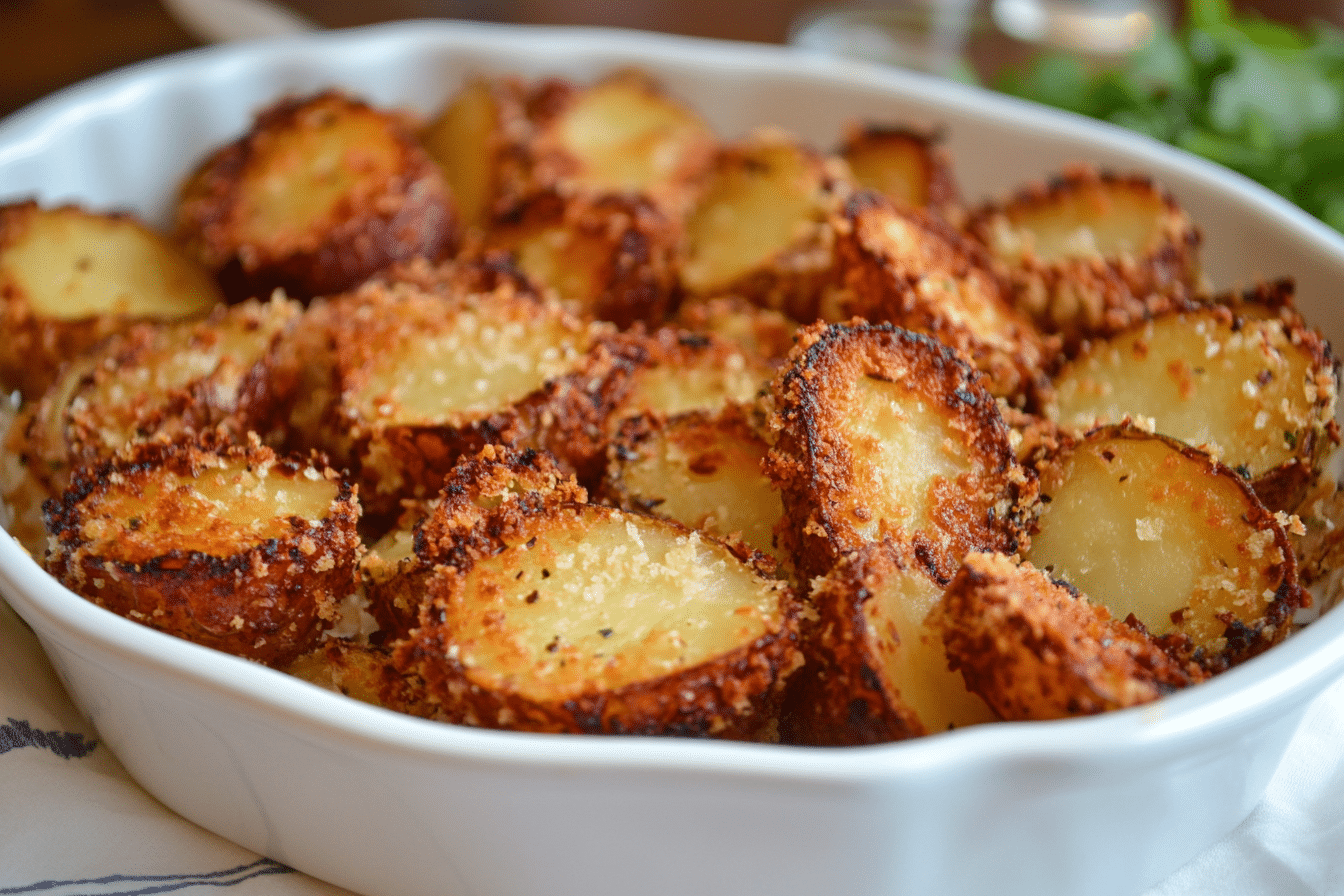 Parmesan Crusted Potatoes