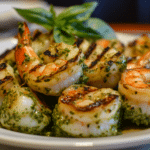 Pesto Grilled Shrimp