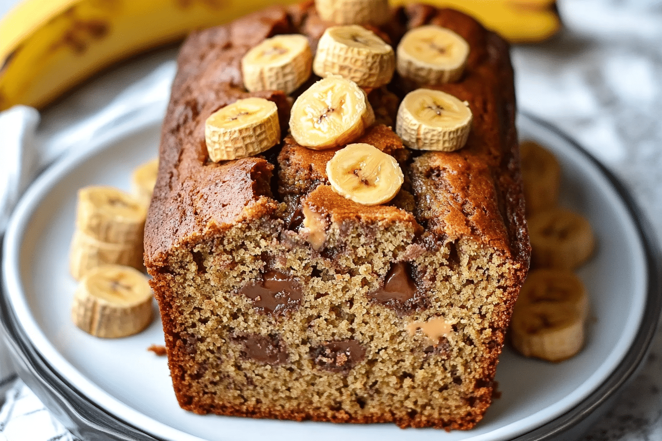 Reese's Peanut Butter Banana Bread