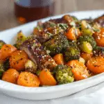 Roasted Broccoli and Carrots