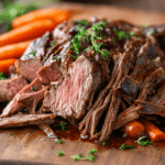 Slow Cooker Balsamic Roast Beef