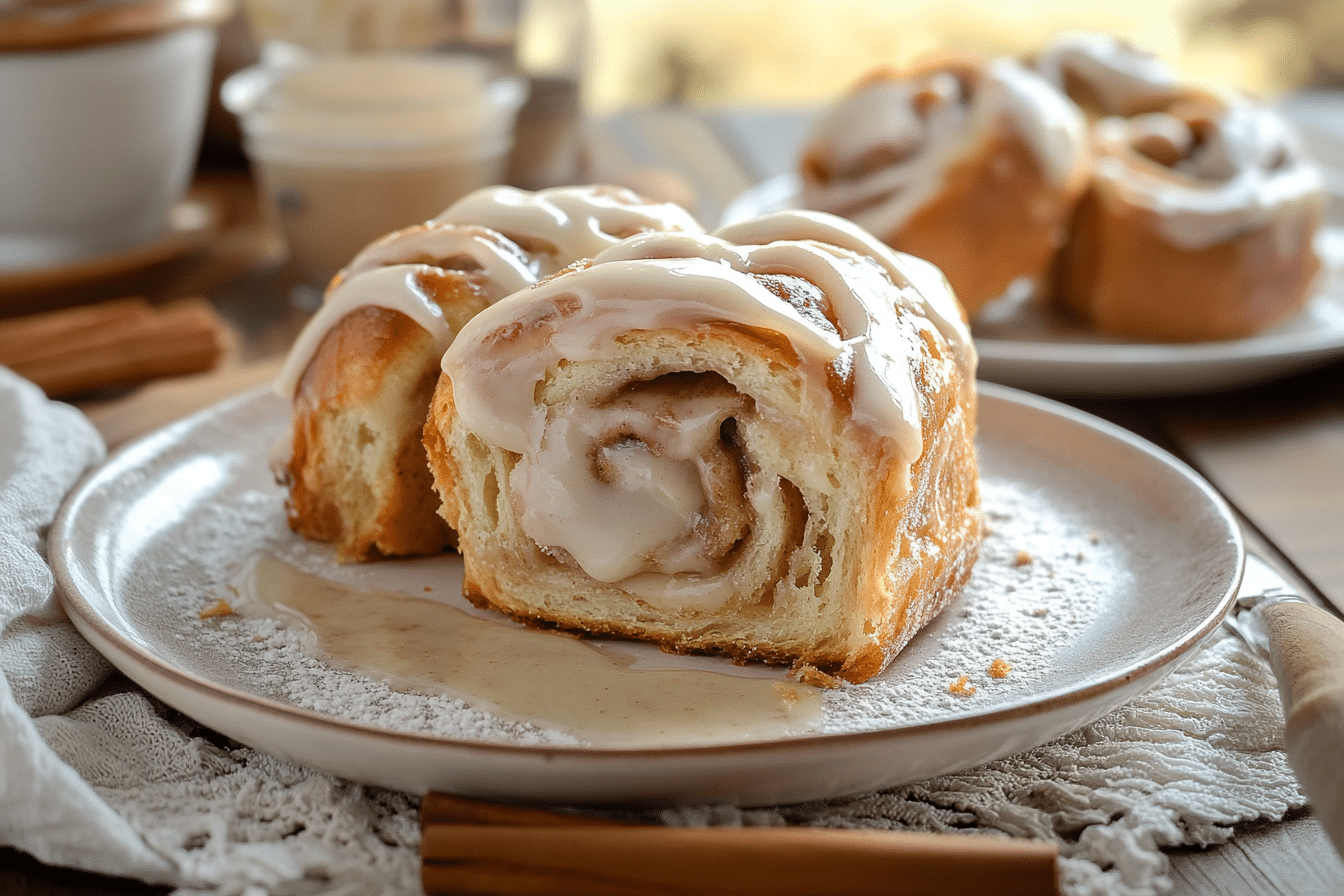 Cinnamon Rolls with Frosting