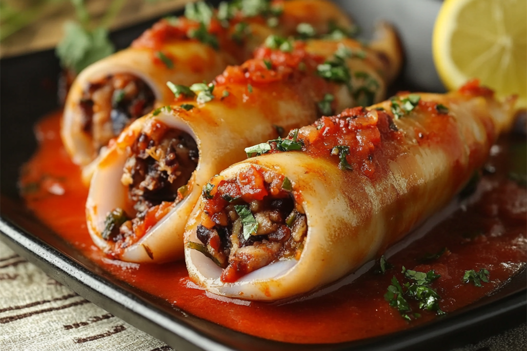 Stuffed Squid