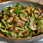 Zucchini Mushroom Stir-Fry